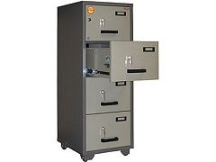 Flame retardant file cabinet VALBERG FC 4K-KK